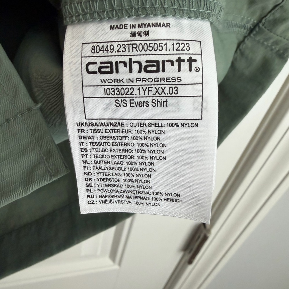 Carhartt WIP Evers Short Sleeve Utility Shirt - Picture 4 of 4